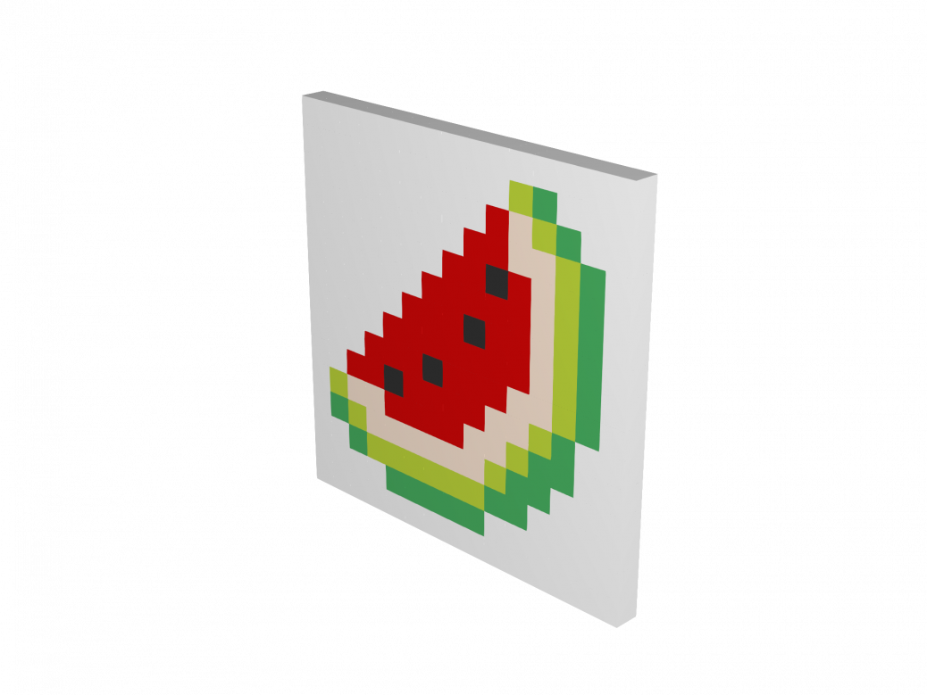 Minecraft Melon Slice Makerbrane